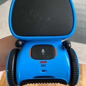 Blue Interactive Robot Toy